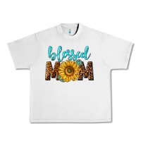 Lunar Rock blessed mom with sunflower Urban Heavy Tee - NancyCooperArtShop