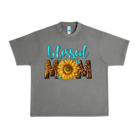 Tornado blessed mom with sunflower Urban Heavy Tee - NancyCooperArtShop