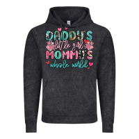 Vintage Black daddy's little girl mommy's whole world Vintage Hoodie - MaliasSmallBusiness