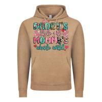 Vintage Coffee daddy's little girl mommy's whole world Vintage Hoodie - MaliasSmallBusiness