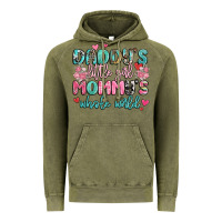 Vintage Olive daddy's little girl mommy's whole world Vintage Hoodie - MaliasSmallBusiness
