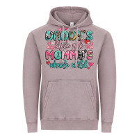 Daddy's Little Girl Mommy's Whole World Vintage Hoodie | Teevron