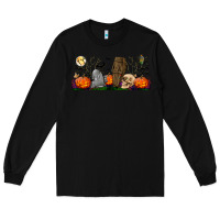 Black headstone and coffin lebbey glass Long Sleeve Tee - BundleAndBundleShop
