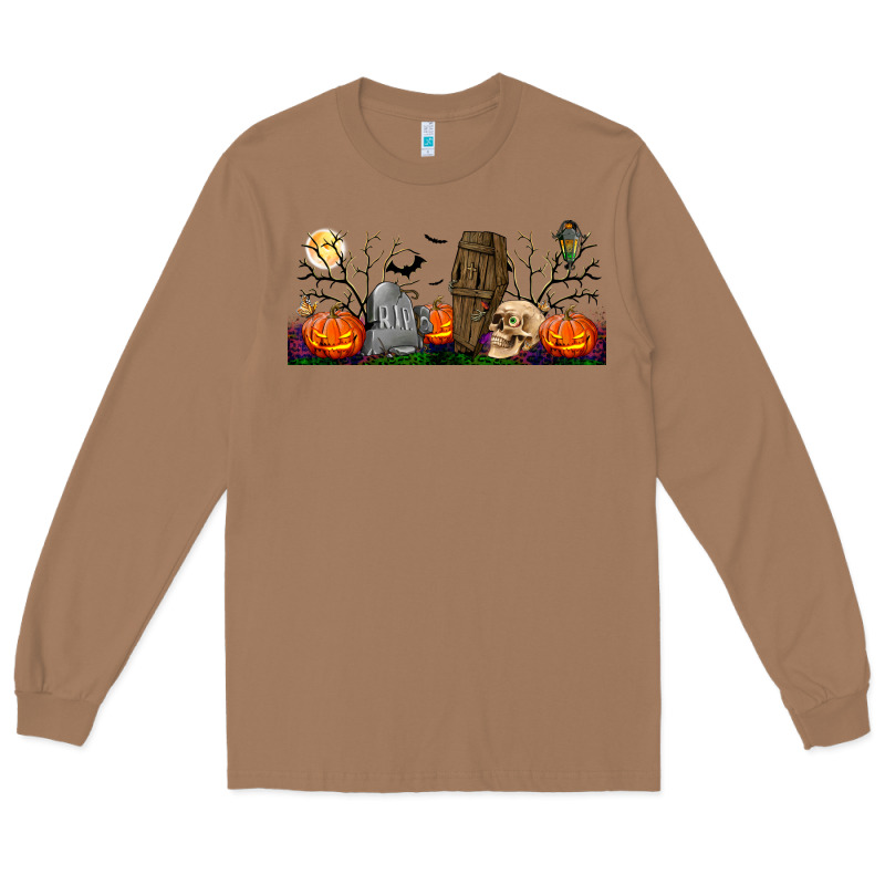 Headstone And Coffin Lebbey Glass Long Sleeve Tee by BundleAndBundleShop | Teevron