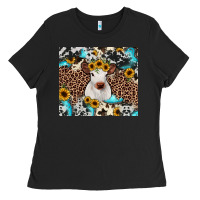 Black western calf Ladies Tee - JahusDesignShop