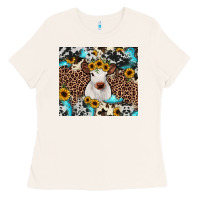 Bone western calf Ladies Tee - JahusDesignShop