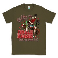 Army Green giddy up jingle horse pick up your feet Classic Tee - MaliasSmallBusiness
