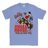 Colony Blue giddy up jingle horse pick up your feet Classic Tee - MaliasSmallBusiness