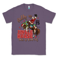 Lavender giddy up jingle horse pick up your feet Classic Tee - MaliasSmallBusiness