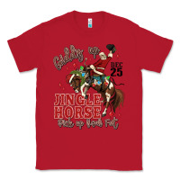 Red giddy up jingle horse pick up your feet Classic Tee - MaliasSmallBusiness