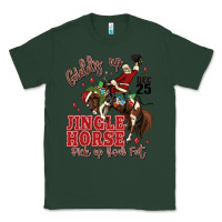 Sports Green giddy up jingle horse pick up your feet Classic Tee - MaliasSmallBusiness