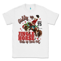 Giddy Up Jingle Horse Pick Up Your Feet Classic Tee | Teevron