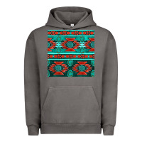 Pigment Tornado native american aztec seamless pattern 4 Urban Hoodie - BundleAndBundleShop