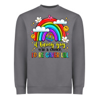 Storm if being gay was a choice i'd be gayer lol Heavyweight Sweatshirt - LillyAllenDesigns