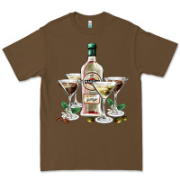 Cacao martini glasses and martini bottle Premium Tee - AdoDesignShop