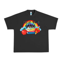 Pigment Black back to school hello third grade 3200x2400 Urban Heavy Tee - AdoDesignShop