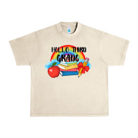 Back To School Hello Third Grade 3200x2400 Urban Heavy Tee | Teevron