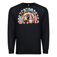 Black Easter Day rainbow gnomes Premium Sweatshirt - CowGirlArtShop