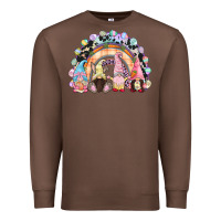 Chestnut Easter Day rainbow gnomes Premium Sweatshirt - CowGirlArtShop