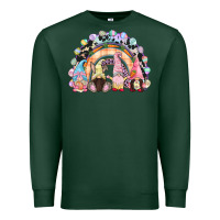 Sports Green Easter Day rainbow gnomes Premium Sweatshirt - CowGirlArtShop