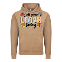 Vintage Coffee y'all gonna learn today Vintage Hoodie - MaliasSmallBusiness