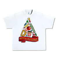 White teacher tools christmas tree Urban Heavy Tee - MaliasSmallBusiness