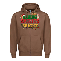 Chestnut Baking spirits bright Zipper Hoodie - NancyCooperArtShop