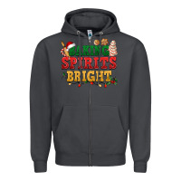 Smoke Baking spirits bright Zipper Hoodie - NancyCooperArtShop