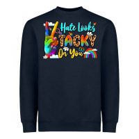 Navy hate looks tacky on you Heavyweight Sweatshirt - LillyAllenDesigns
