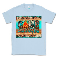 Dusty Blue camp more worry less Classic Tee - JahusDesignShop