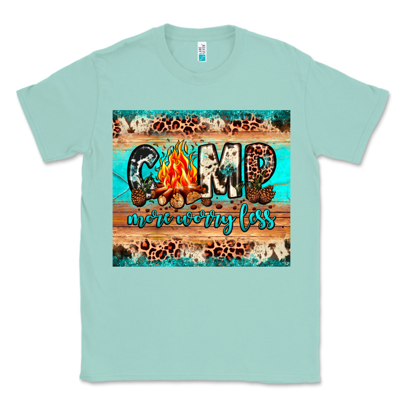 Camp More Worry Less Classic Tee by JahusDesignShop | Teevron