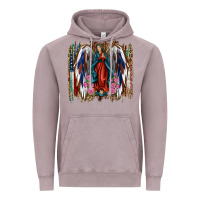 Vintage Zinc lady of guadalupe th of july Vintage Hoodie - Jasminsmagicworld