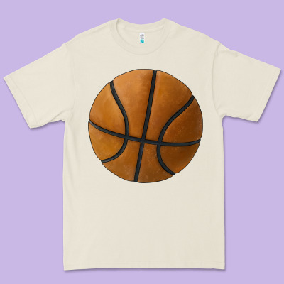 Basketball Ball Premium Tee Designed By Jahusdesignshop