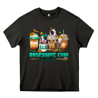 Asphalt ocd obsessive cow disorder coffee cups Heavy Core Tee - Jasminsmagicworld