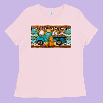 Fall Gnomes Truck Sippy Cup Ladies Tee Designed By Artiststas