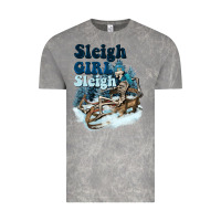 Sleigh Girl Sleigh Skeleton Vintage Tee | Teevron