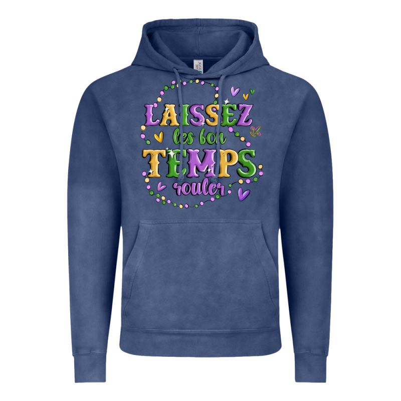 Laissez Les Bon Temps Rouler Vintage Hoodie by MaliasSmallBusiness | Teevron