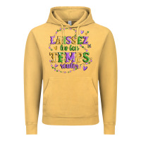 Vintage Mustard laissez les bon temps rouler Vintage Hoodie - MaliasSmallBusiness