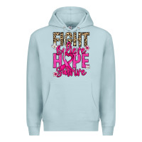 Blue Mist Fight believe hope survive Cancer Awareness Premium Hoodie - HowdyJamesFarm