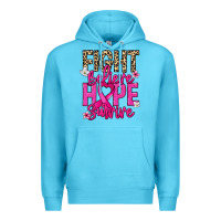 Ocean Blue Fight believe hope survive Cancer Awareness Premium Hoodie - HowdyJamesFarm