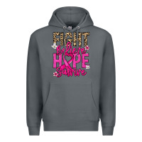 Rock Fight believe hope survive Cancer Awareness Premium Hoodie - HowdyJamesFarm
