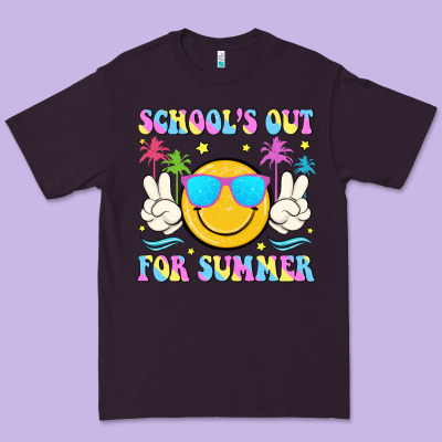 School's Out For Summer Premium Tee Designed By Jahusdesignshop