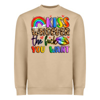 Mushroom kiss whoever the fuck you want Heavyweight Sweatshirt - LillyAllenDesigns