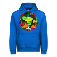 Cobalt hispanic heritage month round earrings 2 Urban Hoodie - BundleAndBundleShop