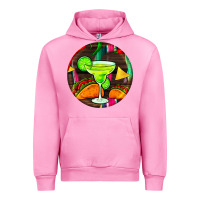 Fuchsia Pink hispanic heritage month round earrings 2 Urban Hoodie - BundleAndBundleShop