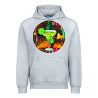 Heather Grey hispanic heritage month round earrings 2 Urban Hoodie - BundleAndBundleShop