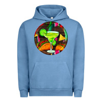 Pigment Pebble Blue hispanic heritage month round earrings 2 Urban Hoodie - BundleAndBundleShop