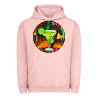 Pigment Salmon hispanic heritage month round earrings 2 Urban Hoodie - BundleAndBundleShop