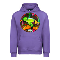 Tulip hispanic heritage month round earrings 2 Urban Hoodie - BundleAndBundleShop