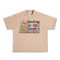 Burro kindness is free sprinkle it everywhere Urban Heavy Tee - MaliasSmallBusiness